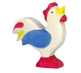 Holztiger Holztiger | Haan blauw