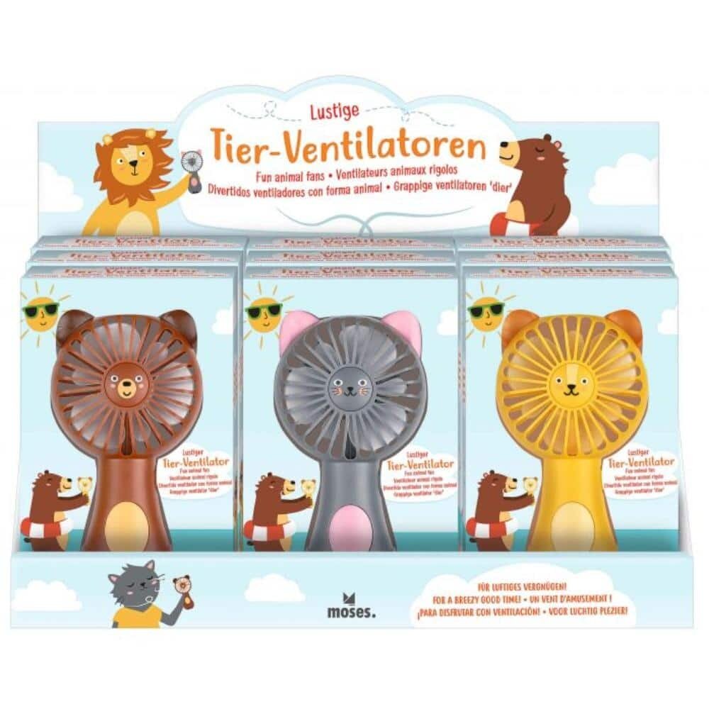 Moses Moses | Ventilator USB dieren 11 cm (1st)