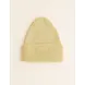 Hvid Hvid | Beanie Fonzie Newborn | Light Yellow
