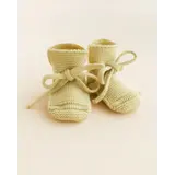Hvid Hvid | Booties 9-15M | Light Yellow Hvid Hvid | Booties 9-15M | Light Yellow