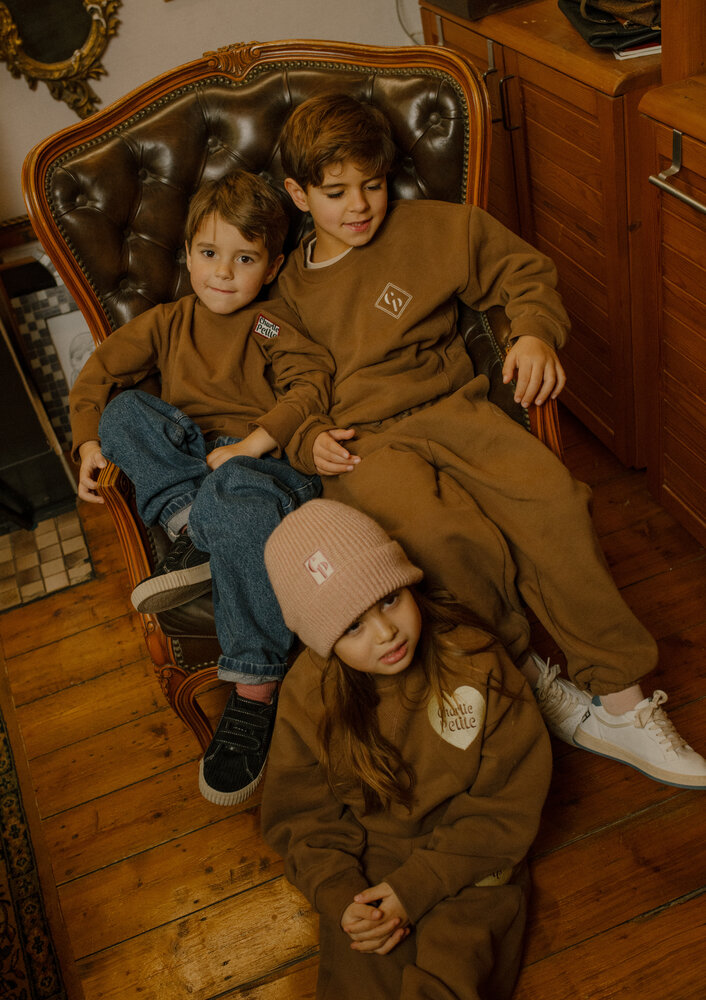Charlie Petite Charlie Petite | Pepe Sweater | Brown