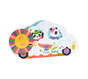 Djeco Djeco | Puzzel | Cloud Car (16 st)