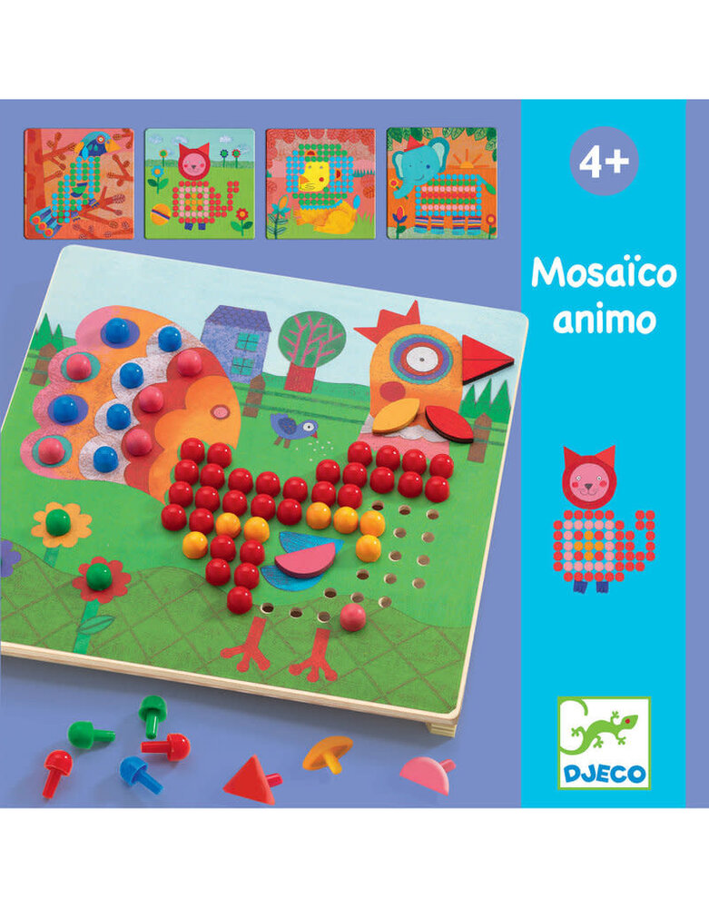 Djeco Djeco | Mozaiekpuzzel dieren