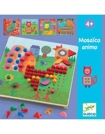 Djeco Djeco | Mozaiekpuzzel dieren