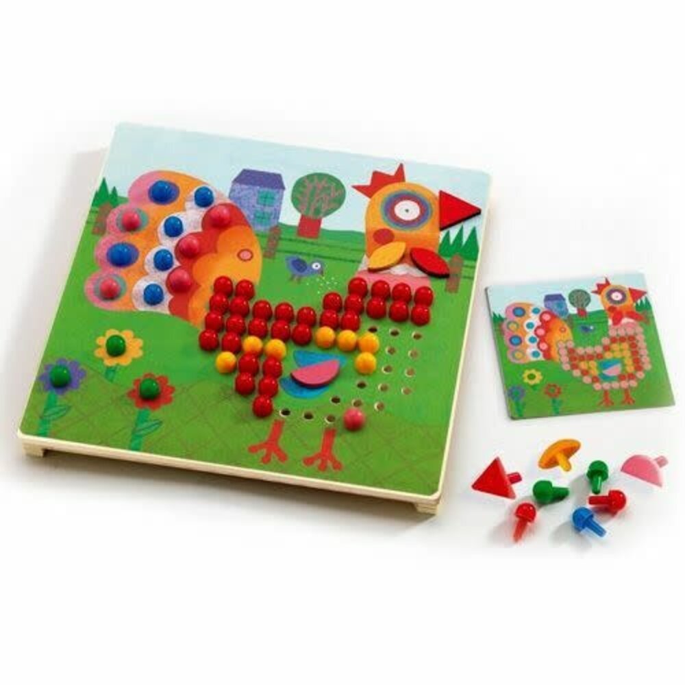Djeco Djeco | Mozaiekpuzzel dieren