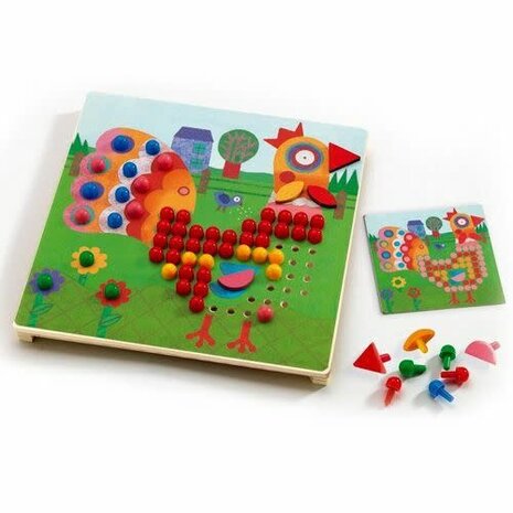 Djeco Djeco | Mozaiekpuzzel dieren