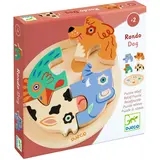 Djeco Djeco | Houten Puzzel Rondo | Hond Djeco Djeco | Houten Puzzel Rondo | Hond