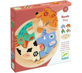 Djeco Djeco | Houten Puzzel Rondo | Hond