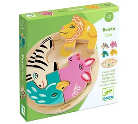 Djeco Djeco | Houten Puzzel Rondo | Leo