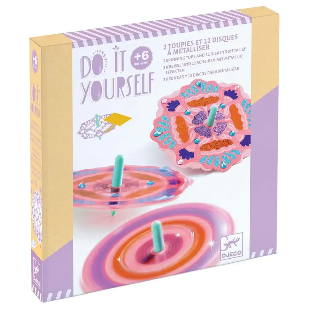 Djeco Djeco | Knutselset DIY | Tollen maken | Flower Power
