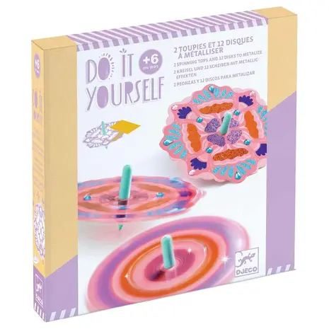 Djeco Djeco | Knutselset DIY | Tollen maken | Flower Power