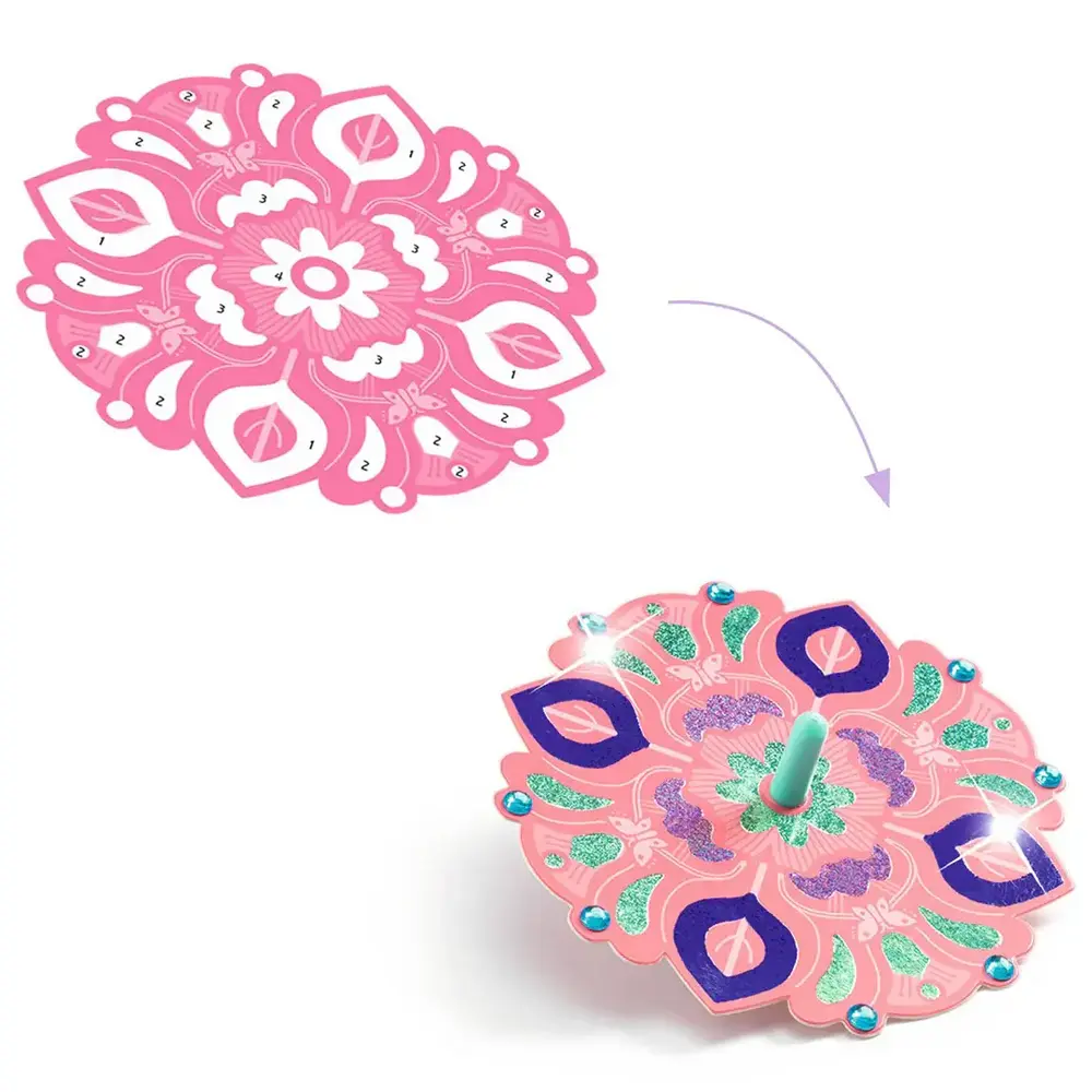 Djeco Djeco | Knutselset DIY | Tollen maken | Flower Power