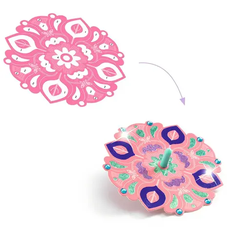Djeco Djeco | Knutselset DIY | Tollen maken | Flower Power