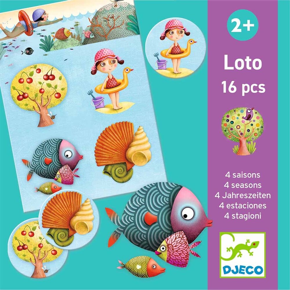 Djeco Djeco | Bingo Loto | 4 seizoenen