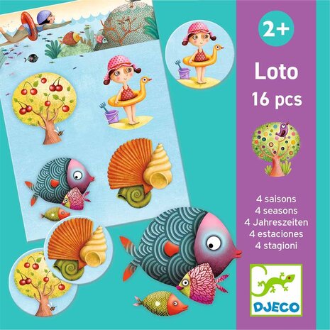 Djeco Djeco | Bingo Loto | 4 seizoenen