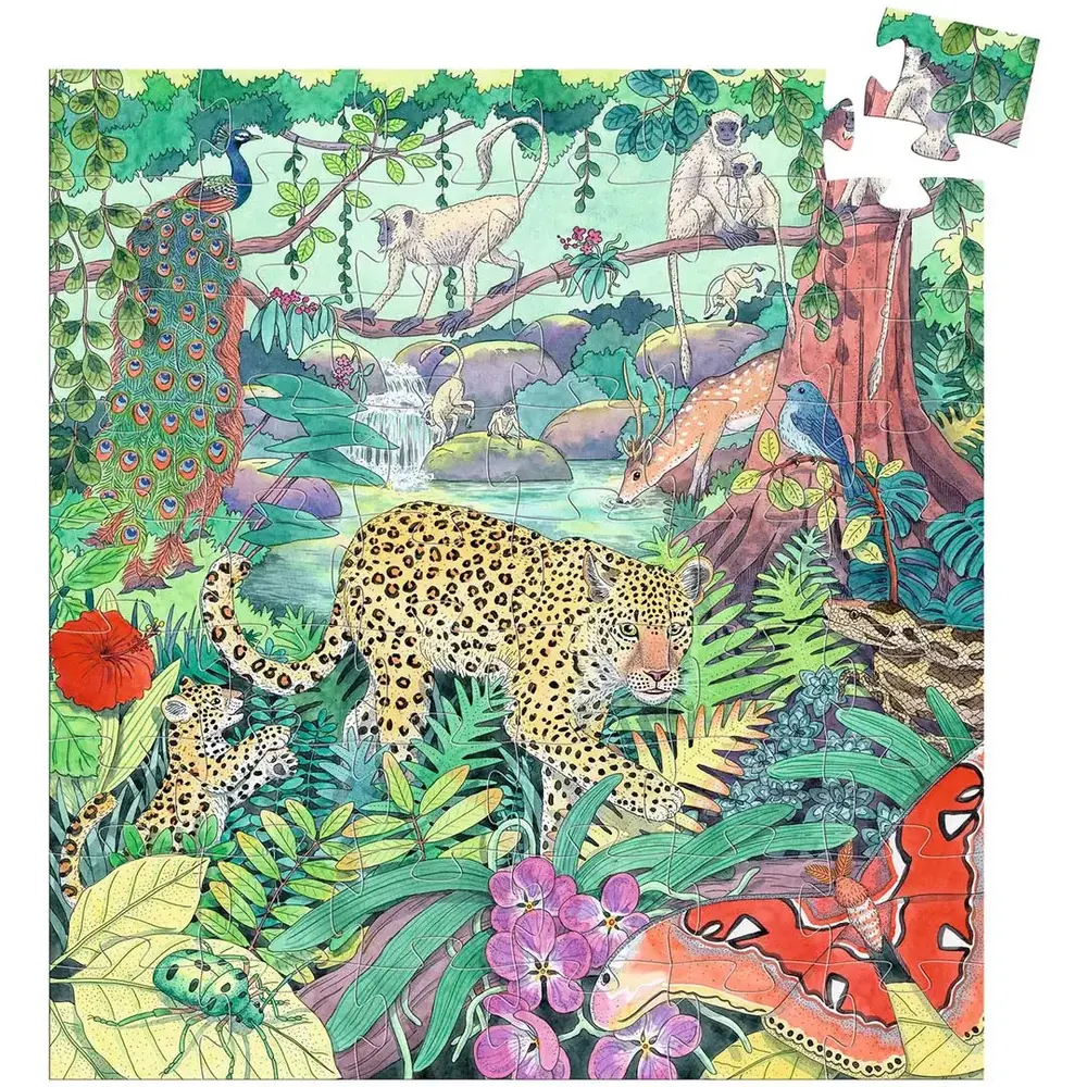 Djeco Djeco | Puzzel | Indiase Jungle (54 st)