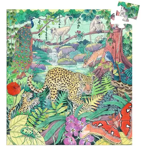 Djeco Djeco | Puzzel | Indiase Jungle (54 st)