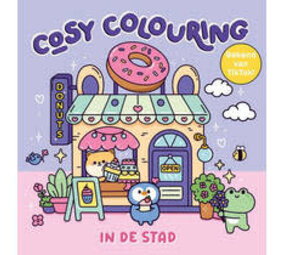 Boeken Boek | cozy kleurboek | In de stad