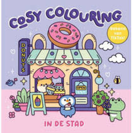 Boeken Boek | cozy kleurboek | In de stad