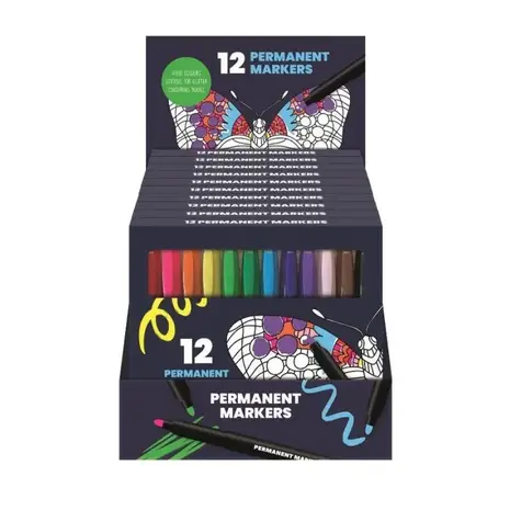 Donsaapje | Permanent Markers (12 st) Donsaapje | Permanent Markers (12 st)