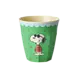 Rice Everyday Magic Rice | Melamine Cup with Snoopy Print | Green| Medium 250ml