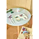 Rice Everyday Magic Rice | Kinderbord met 4 Compartimenten | ABC Print | Blauw