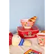 Rice Everyday Magic Rice | Melamine Bowl with Kids in Paris Print | Pink | Medium 700ml