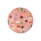 Rice Everyday Magic Rice | Melamine Kinderbord Rond with Kids in Paris Print | Red Rice Everyday Magic Rice | Melamine Kinderbord Rond with Kids in Paris Print | Red