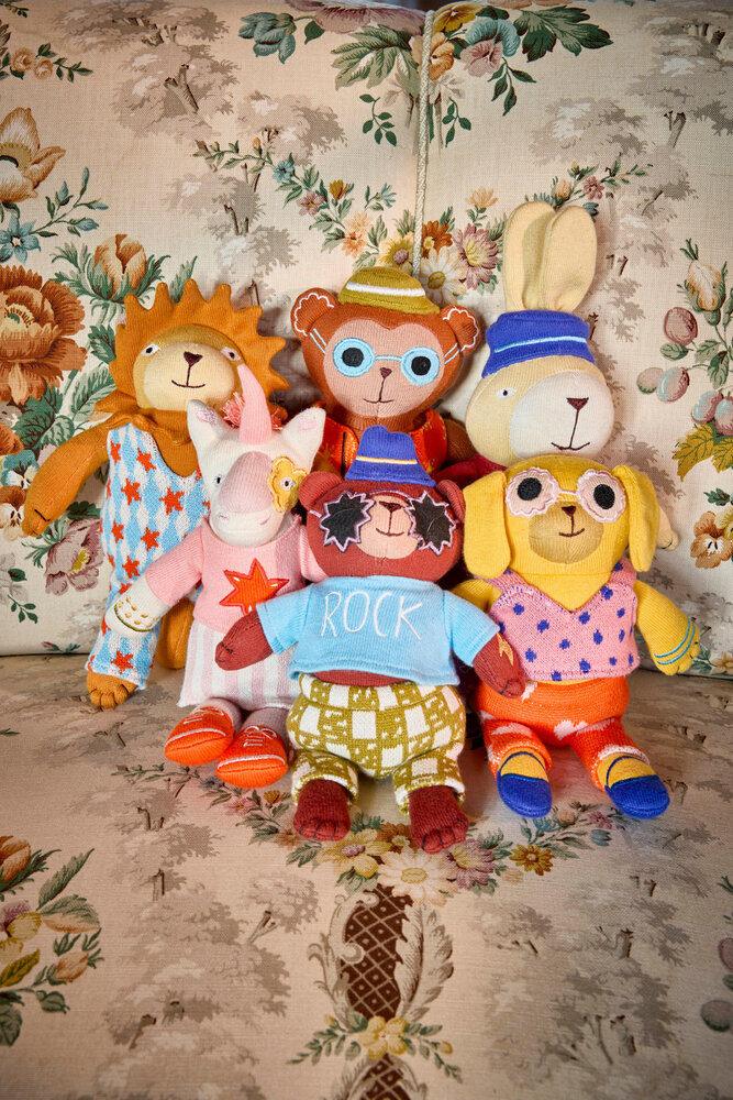 Rice Everyday Magic Rice | Kids Knitted Soft Toy | Lion Elton