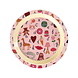 Rice Everyday Magic Rice | Melamine Kinderbord with ABC Print | Pink