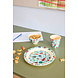 Rice Everyday Magic Rice | Melamine Kinderbord with ABC Print | Blue