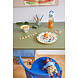 Rice Everyday Magic Rice | Melamine Kinderbord with ABC Print | Blue