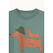 Tiny Cottons Tiny Cottons | Two Dogs Graphic Sweatshirt