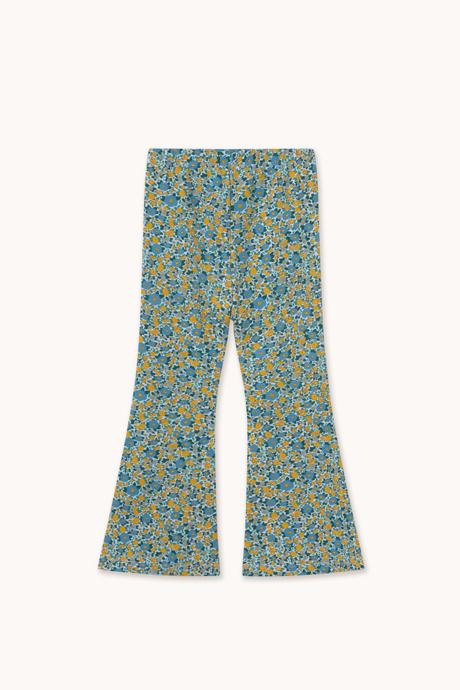 Tiny Cottons Tiny Cottons | Flower Pattern Rib Pant