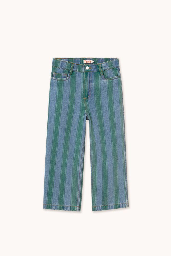 Tiny Cottons Tiny Cottons | Retro Stripes Straight Denim Pant