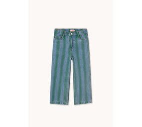 Tiny Cottons Tiny Cottons | Retro Stripes Straight Denim Pant