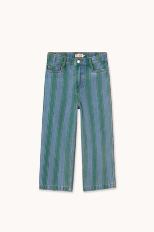 Tiny Cottons Tiny Cottons | Retro Stripes Straight Denim Pant