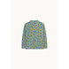 Tiny Cottons Tiny Cottons | Flower Pattern Rib Mockneck