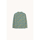 Tiny Cottons Tiny Cottons | Flower Pattern Rib Mockneck