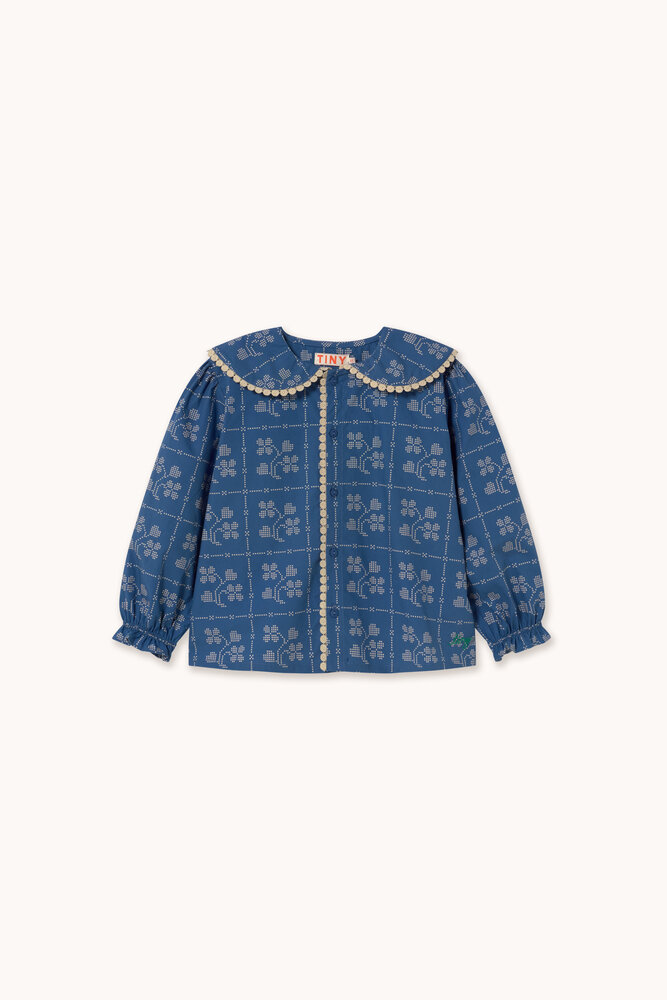Tiny Cottons Tiny Cottons | Dots Flowers Blouse
