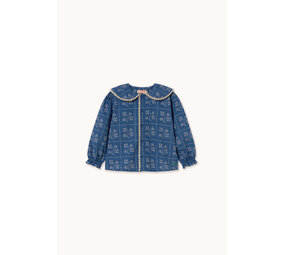 Tiny Cottons Tiny Cottons | Dots Flowers Blouse