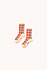 Tiny Cottons | Cream Check Medium Socks