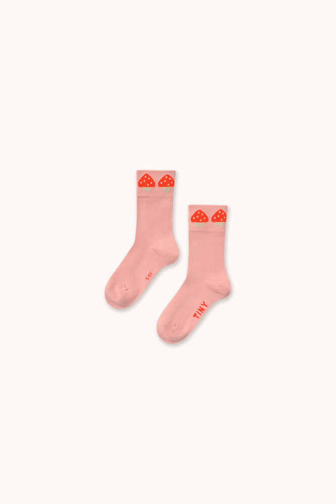 Tiny Cottons Tiny Cottons | Mushrooms Quarter Socks