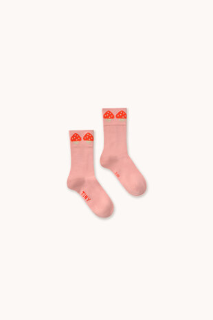 Tiny Cottons Tiny Cottons | Mushrooms Quarter Socks