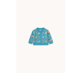 Tiny Cottons Tiny Cottons | Swans Baby Cardigan