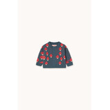 Tiny Cottons Tiny Cottons | Tiny Mushrooms Baby Cardigan Tiny Cottons Tiny Cottons | Tiny Mushrooms Baby Cardigan