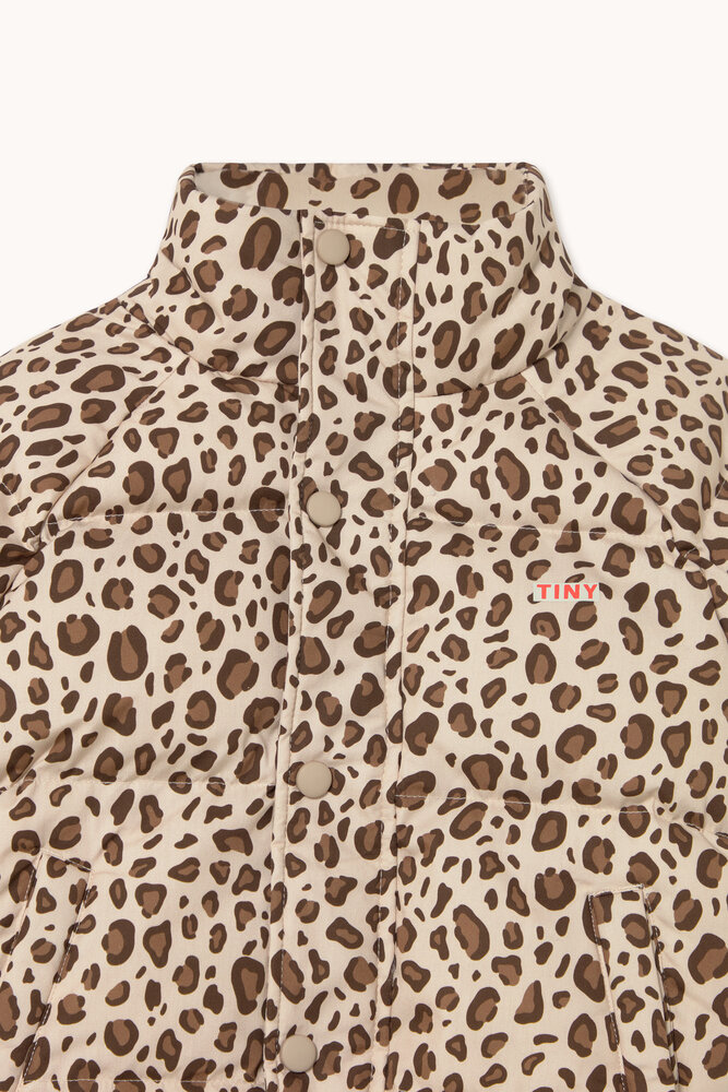 Tiny Cottons Tiny Cottons | Animal Print Short Padded Jacket