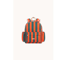 Tiny Cottons Tiny Cottons | Red-Blue Stripes Backpack