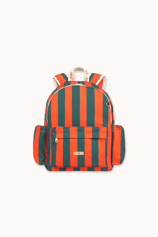 Tiny Cottons Tiny Cottons | Red-Blue Stripes Backpack