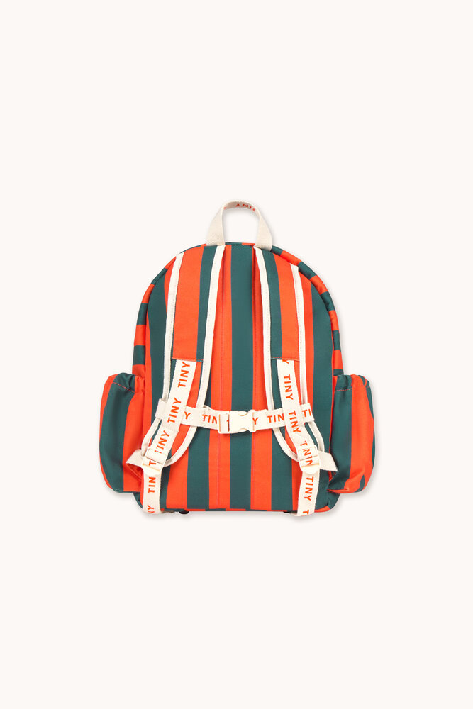 Tiny Cottons Tiny Cottons | Red-Blue Stripes Backpack